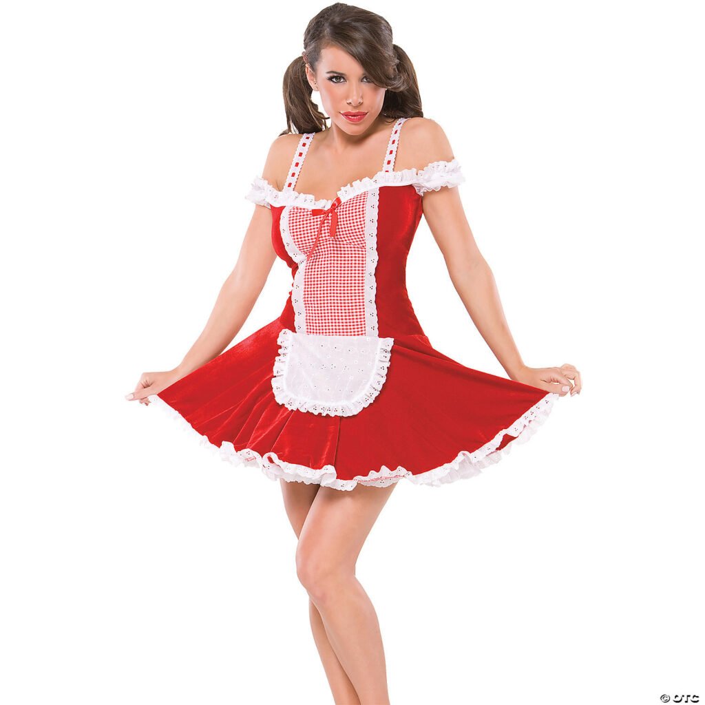 Women’s red riding hood costume cqm6111