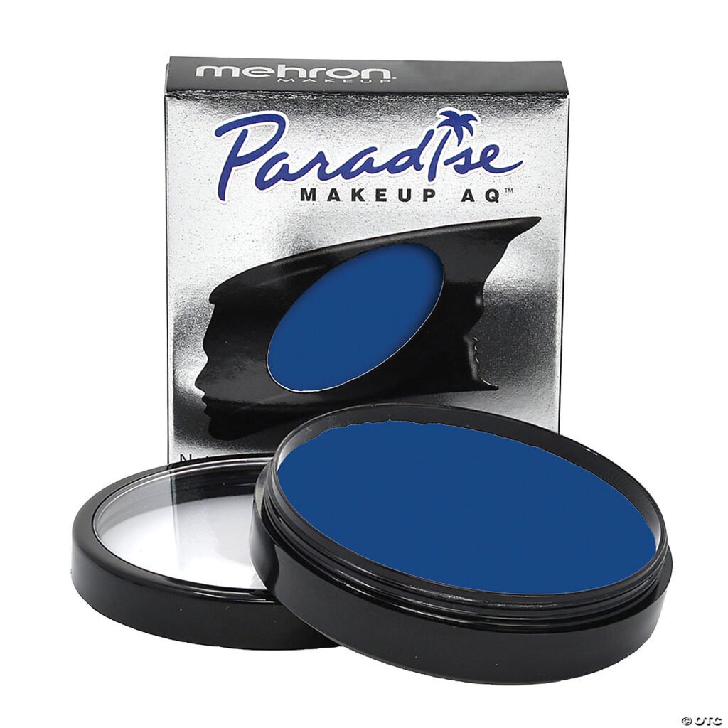 Mehron paradise aq drk blue makeup
