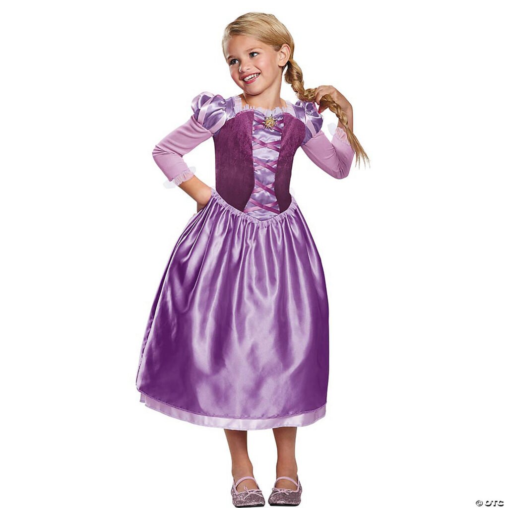 Rapunzel day dress class 3t-4t
