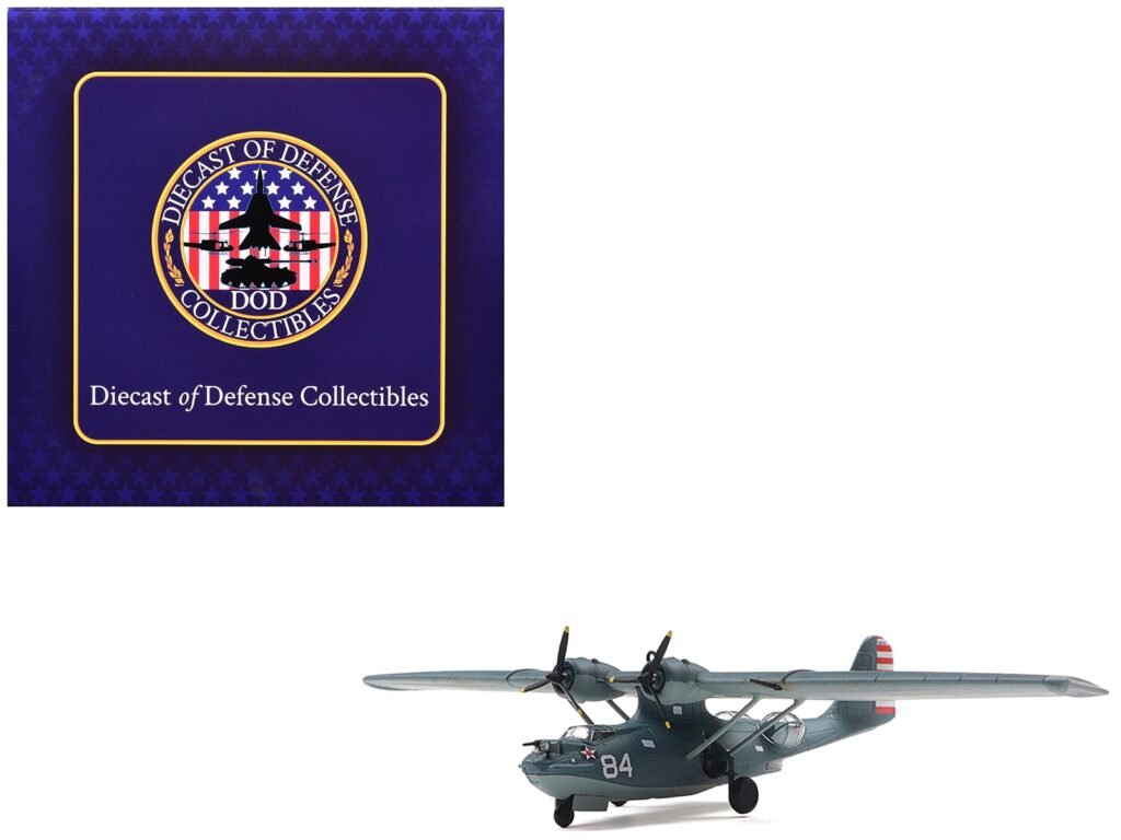 Consolidated PBY-5A Catalina Aircraft “United States Navy” 1/144 Diecast Model by Diecast of Defense