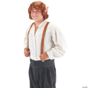 Bilbo baggins adult wig with