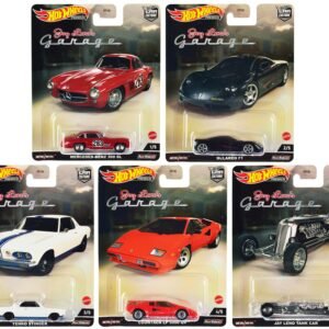 "Jay Leno's Garage" 5 piece Set "Car Culture" Series Diecast Model Cars by Hot Wheels
