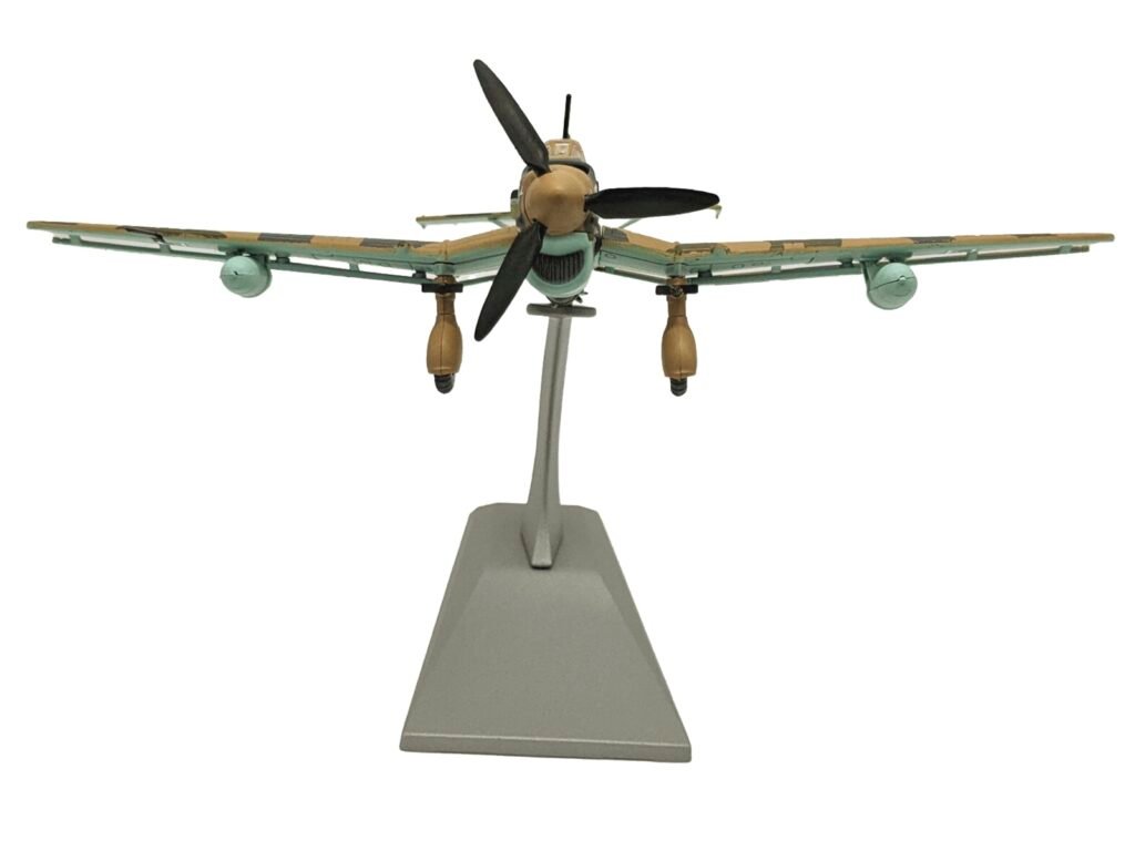 Junkers Ju 87R Trop Stuka Bomber Aircraft “Immelmann 6./StG 2 Libya” (1941) German Luftwaffe 1/72 Diecast Model Airplane