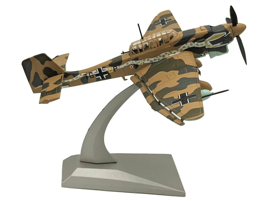 Junkers Ju 87R Trop Stuka Bomber Aircraft “Immelmann 6./StG 2 Libya” (1941) German Luftwaffe 1/72 Diecast Model Airplane