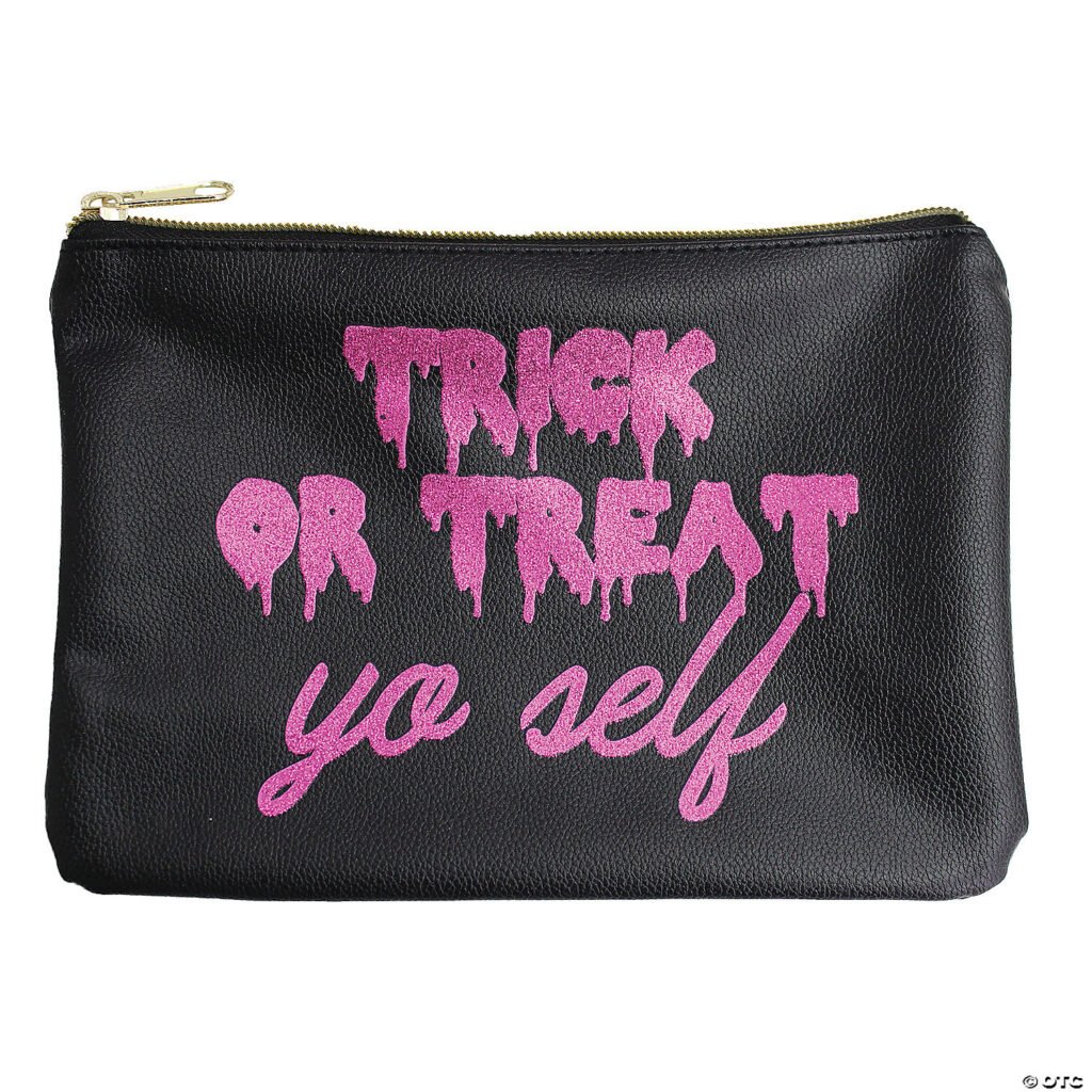 Makeup bag “treat yo self”