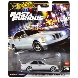 Mercedes-Benz 500 SEL Silver Metallic "The Fast and the Furious: Tokyo Drift" (2006) Movie "Fast & Furious" Series Diecast Model Car by Hot Wheels