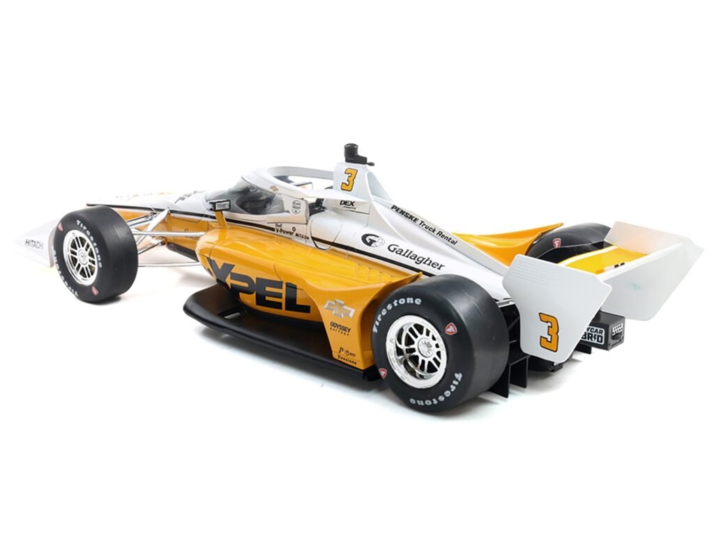 Dallara IndyCar #3 Scott McLaughlin “XPEL” Team Penske (Road Course Configuration) “NTT IndyCar Series” (2025) 1/18 Diecast Model Car by IXO Models