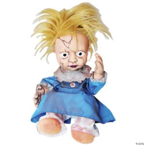 Creepy girl kicking animated