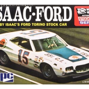 Skill 2 Model Kit 1972 Ford Torino Stock Car "Bobby Isaac" 1/25 Scale Model by MPC