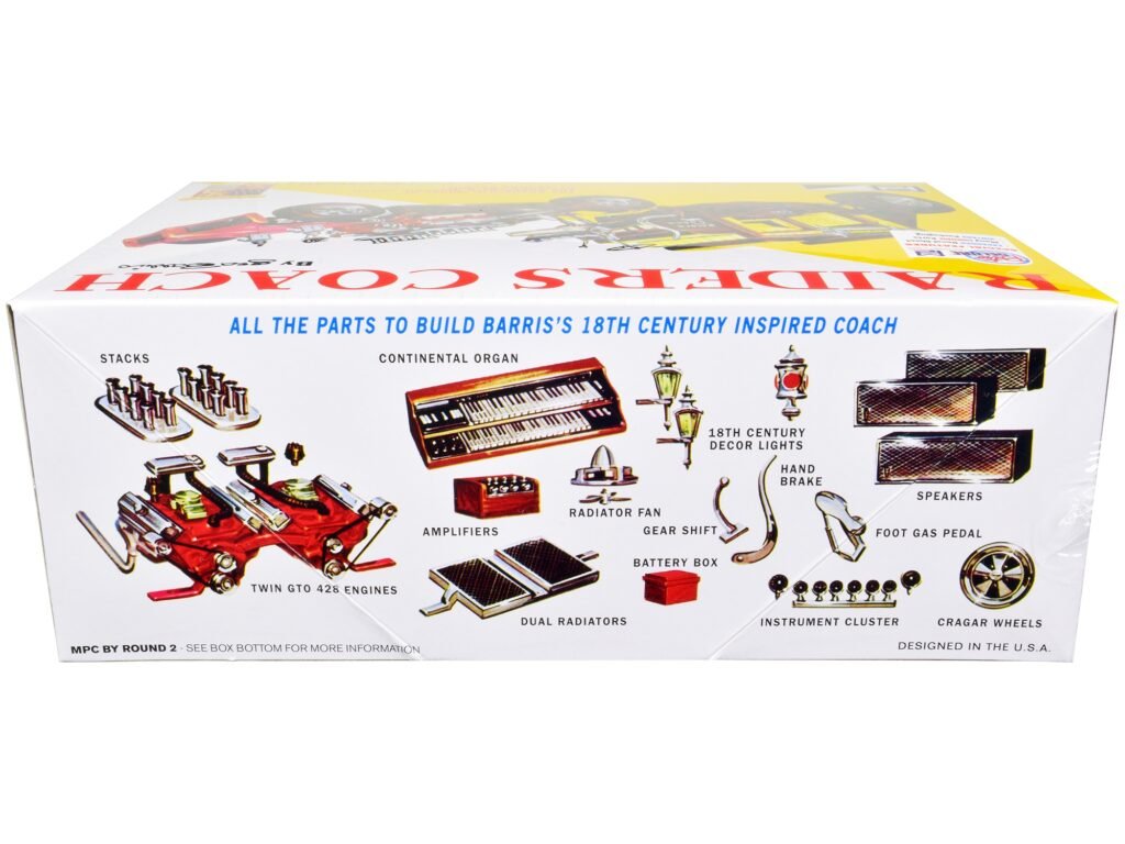 Skill 2 Model Kit George Barris’ Super Wild Raiders’ Coach 1/25 Scale Model by MPC