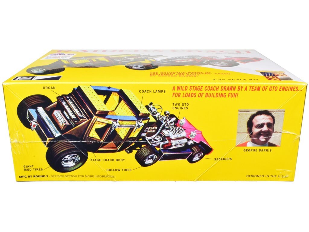 Skill 2 Model Kit George Barris’ Super Wild Raiders’ Coach 1/25 Scale Model by MPC