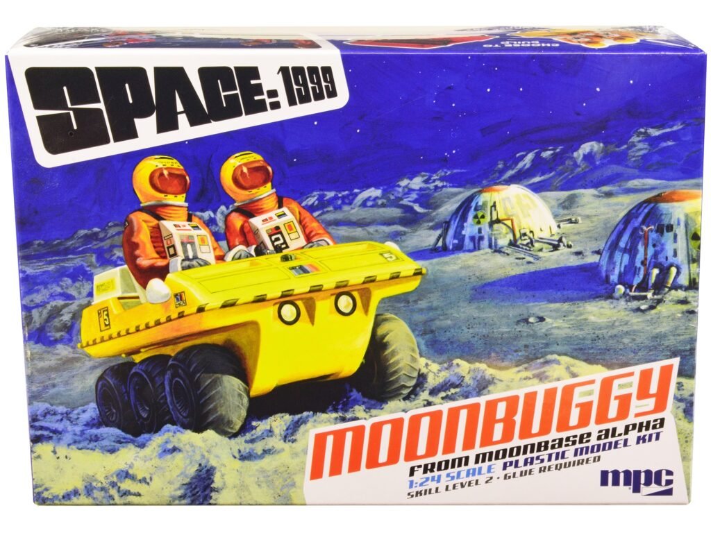 Skill 2 Moonbuggy/Amphicat 6-Wheeled ATV “Space: 1999” (1975-1977) TV Show 2-in-1 Model Kit 1/24 Scale Model by MPC