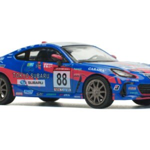 Subaru BRZ #88 Blue with Graphics "Tokyo Subaru Racing" 1/64 Diecast Model Car by Pop Race