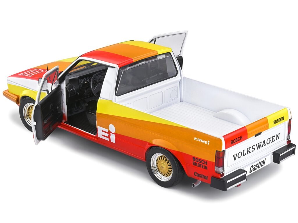 1982 Volkswagen Caddy MK 1 Pickup Truck “Kamei Tribute” 1/18 Diecast Model Car by Solido