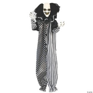 4' hanging light up clown