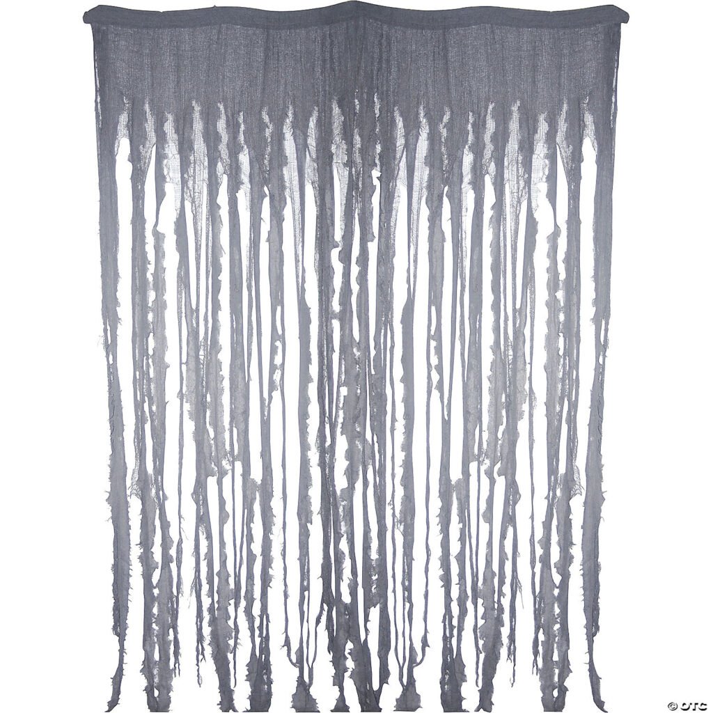 Creepy cloth curtain