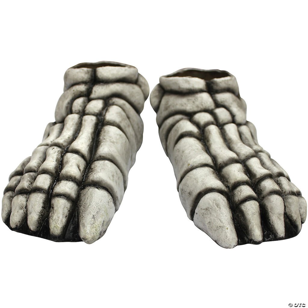 Skeleton feet