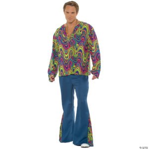 Men's psychadelic costume