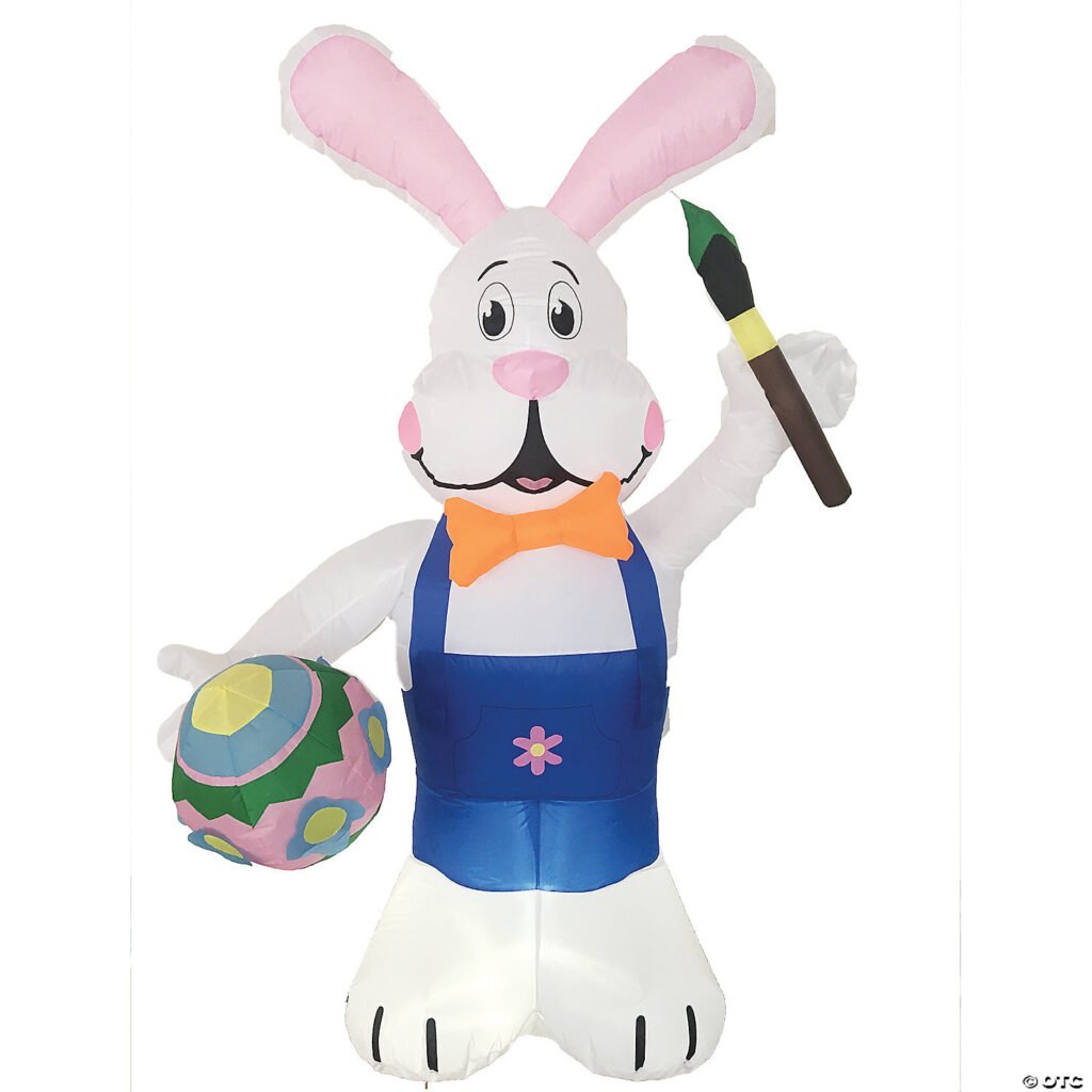 Inflatable bunny decoration