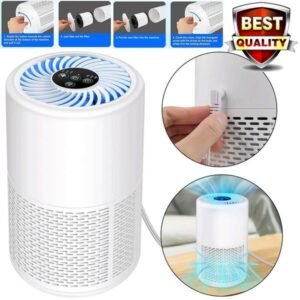 professional. Home air purifier allergies and pet hair smokers H13 true high-efficiency air filter can remove 99.97% of pollutants low noise M240830